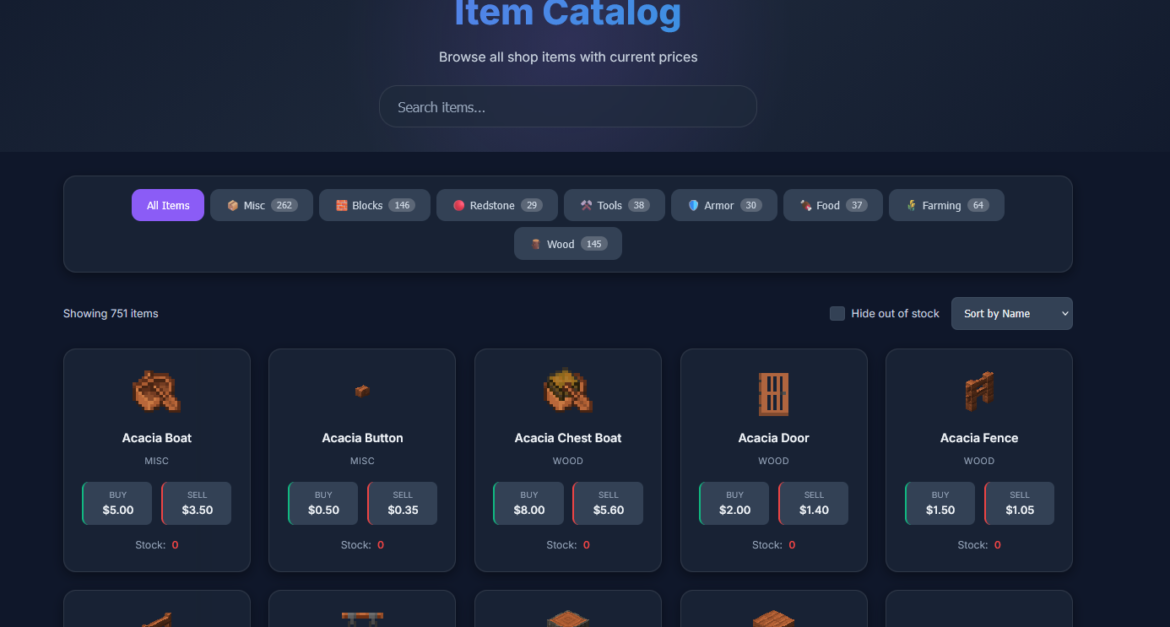 Shop-WebUI